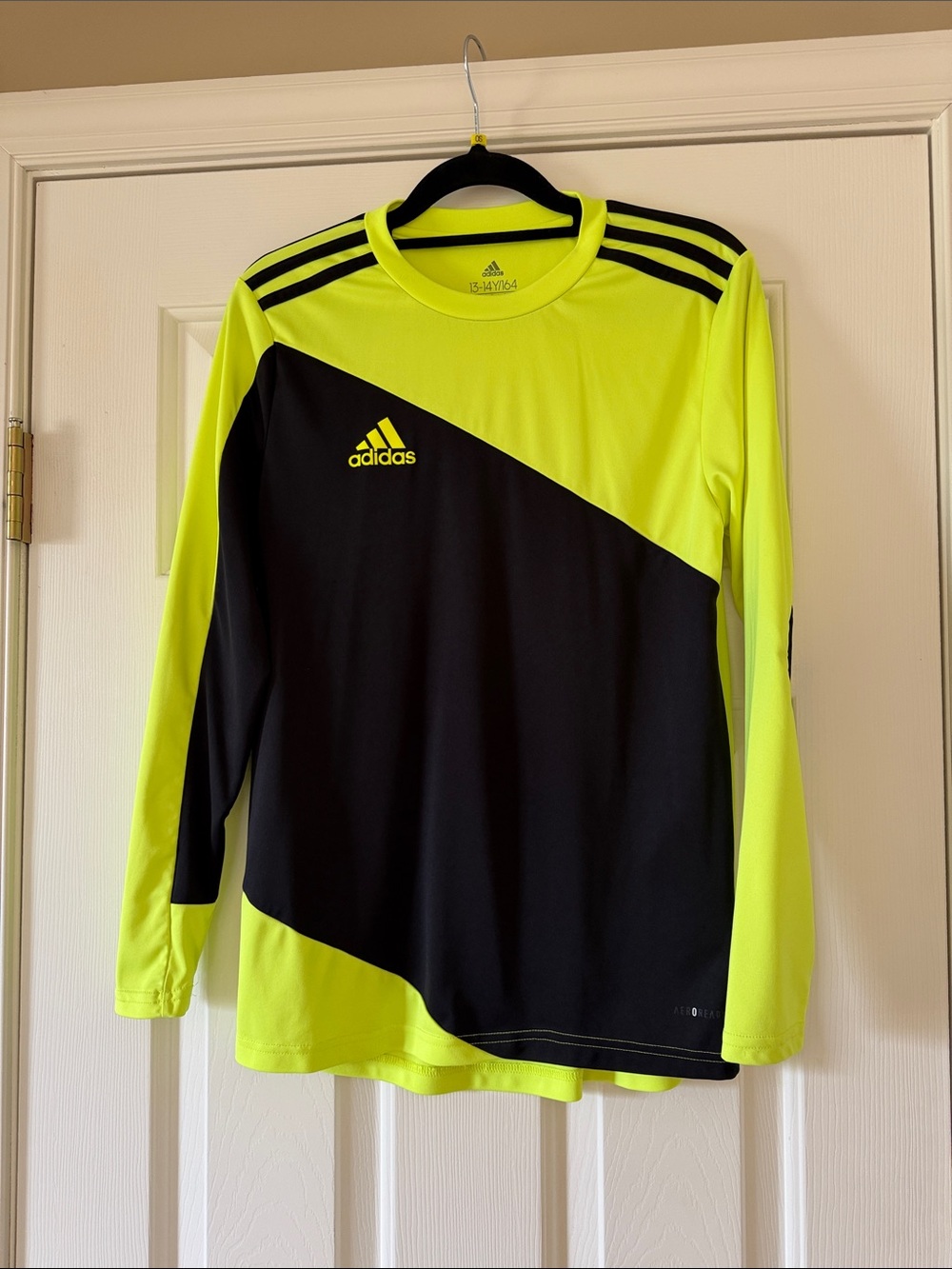 adidas Neon Lime/Black Training Shirt